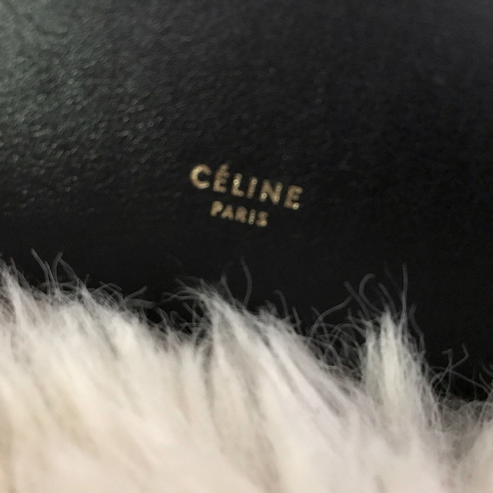 ✨ CELINE ✨ Bicolor Belt Bag - Black and Cream - Stunning and Timeless - Picture 9 of 12